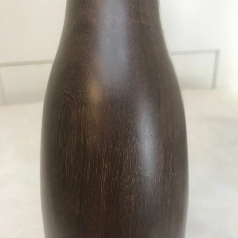 Hand crafted Wooden Vase 12” Tall